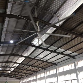 蘭州大風扇——漳州工廠安裝